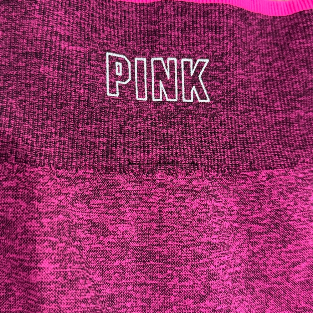 NWT PINK Victoria's Secret Pink Seamless Butt Lifting Workout Leggings - Picture 2 of 5